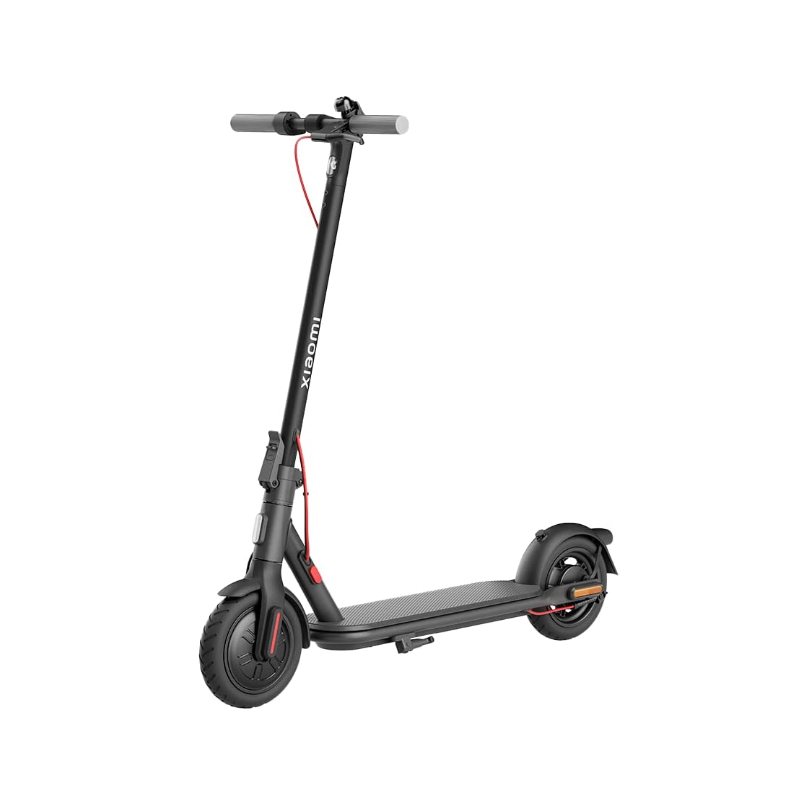 Xiaomi Electric Scooter 4 Lite Black with Dual Brake System up 25 Km/H Maximum Speed | 20km Travel Distance | Pneumatic 8.5 Inch Tire 2023 Model, 1110X1145mm